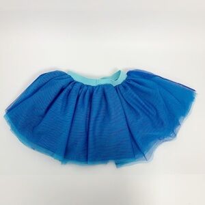 TRULY ME by Sara Sara Girls blue two tone full tutu skirt Sz 2T
